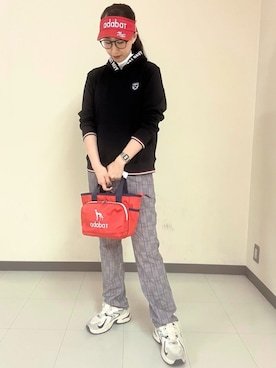 「adabat（アダバット）のアイテム」を使った、s.mさん（レディース・168cm）の春コーディネート