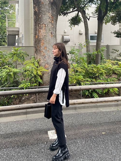 PRADAモノリスサイドゴアブーツ37.0 PRADA モノリス サイドゴアブーツ ブラック 黒 37 Prada