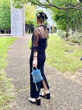 「シアートップス」｜ｼ  ｦ  ﾝさん（レディース・160cm）の秋コーディネート