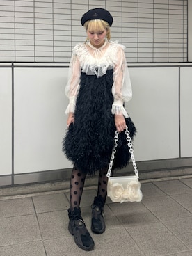 「アイテム（ワンピース/ドレス）」を使った、ｼ  ｦ  ﾝさん（レディース・160cm）の秋コーディネート