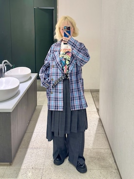 「glamb（グラム）のアイテム」を使った、ｼ  ｦ  ﾝさん（レディース・160cm）の春コーディネート
