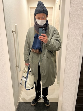 カズさん（メンズ・170cm）の冬コーディネート