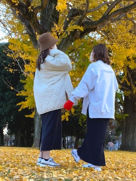 ukaさん（レディース・159cm）の春コーディネート