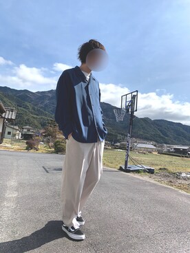 t@1さん（メンズ・174cm）の春コーディネート