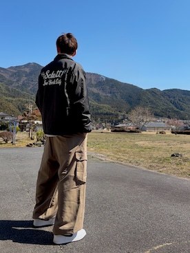 t@1さん（メンズ・174cm）の春コーディネート