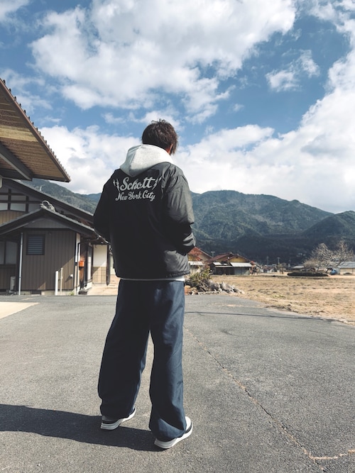 schott（ショット）の「Schott/ショット/ZIP COACH JACKET/ジップ