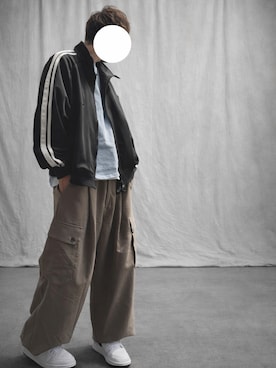 「アイテム（その他アウター）」を使った、t@1さん（メンズ・174cm）の春コーディネート