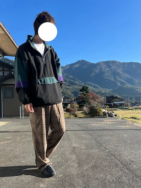 「ASTRONOMY（アストロノミー）のアイテム（パンツ）」を使った、t@1さん（メンズ・174cm）の冬コーディネート