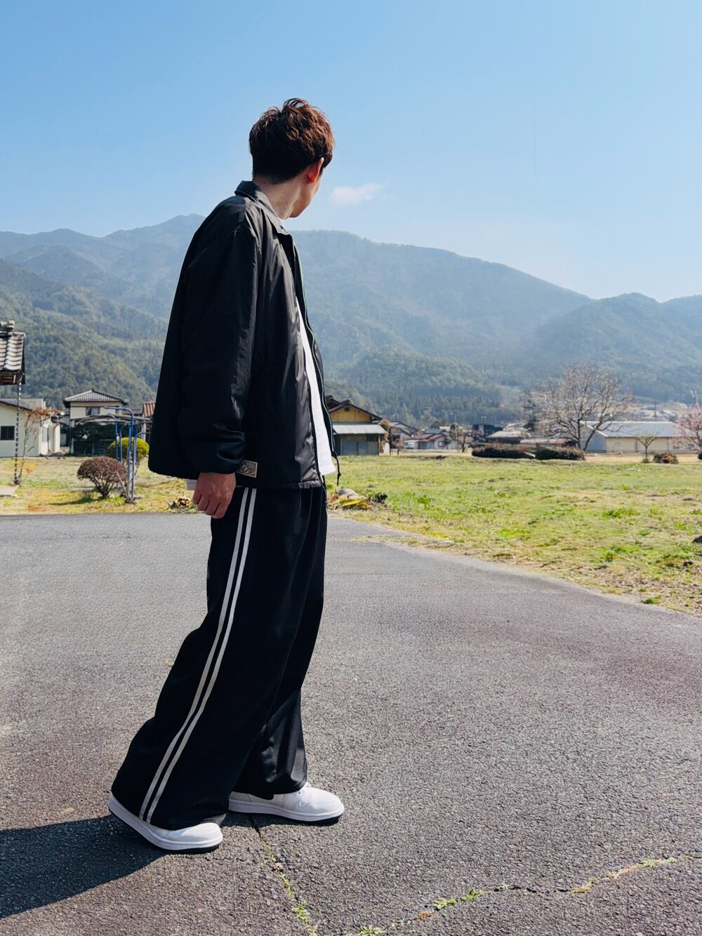 Schott/ショット/ZIP COACH JACKET/ジップコーチジャケットを使った