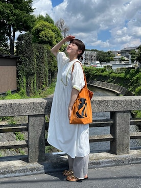 「idem（イデム）のアイテム」を使った、西村美紗さん（骨格ウェーブ・レディース・154cm）の秋コーディネート