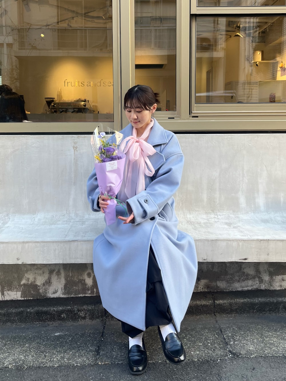 KBF（ケイビーエフ）の「『2サイズ展開』コクーンロングコート