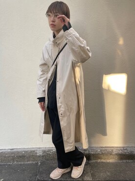 「JIL SANDER（ジルサンダー）のアイテム（ジャケット/アウター）」を使った、Ryosukeさん（メンズ・177cm）の冬コーディネート