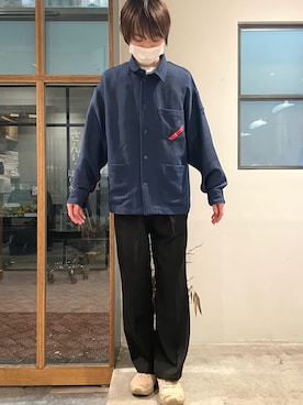 「Ray BEAMS（レイビームス）のアイテム」を使った、Ryosukeさん（メンズ・177cm）の春コーディネート