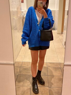 「one way（ワンウェイ）のアイテム（パンツ）」を使った、soraさん（レディース・153cm）の秋コーディネート