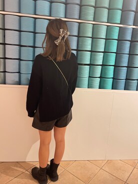 「one way（ワンウェイ）のアイテム（パンツ）」を使った、soraさん（レディース・153cm）の春コーディネート