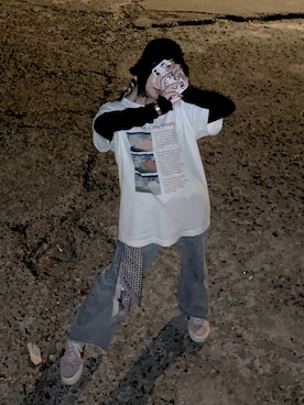 Yuqi Liuさん(レディース・155cm)の夏コーディネート