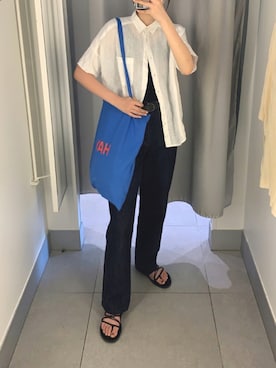 「TEVAサンダル」｜hiさん（レディース・164cm）の夏コーディネート
