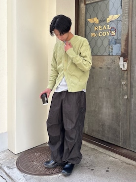 「CIAOPANIC TYPY（チャオパニックティピー）のアイテム」を使った、Kazumaさん（メンズ・166cm）の春コーディネート