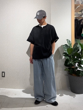 「半袖」｜Kazumaさん（メンズ・166cm）の春コーディネート