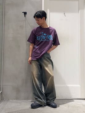 「ODD STUDIO（オッドスタジオ）のアイテム」を使った、Kazumaさん（メンズ・166cm）の夏コーディネート