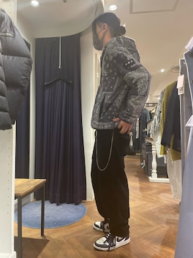 「TATRAS（タトラス）のアイテム（ブルゾン）」を使った、せおさん（メンズ・178cm）の秋コーディネート