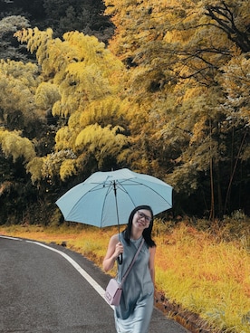 「ZARA（ザラ）のアイテム（ワンピース）」を使った、千千🪭さん（レディース・158cm）の夏コーディネート