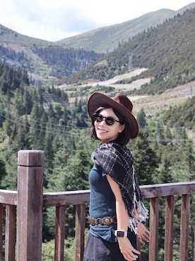 「5cm（ファイブシーエム）のアイテム」を使った、Chinchinさん（レディース・158cm）の夏コーディネート