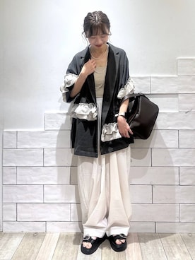 taruさん（レディース・155cm）の春コーディネート