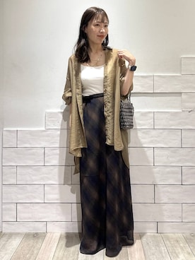 taruさん(レディース・155cm)の夏コーディネート