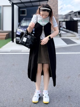 「アイテム（カチューシャ）」を使った、ａｙａさん（レディース・165cm）の秋コーディネート