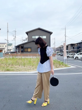 「guundercover」｜「アイテム（パンツ）」を使った、ａｙａさん（レディース・165cm）の夏コーディネート