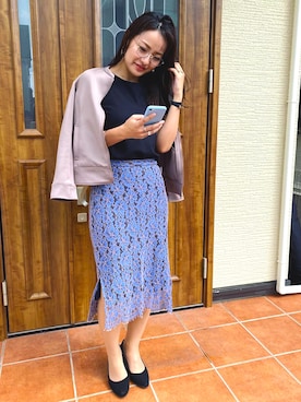 ゆみちょりさん（レディース・163cm）の秋コーディネート