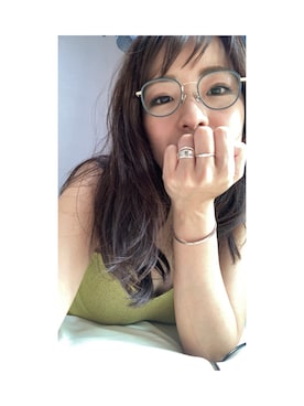 「LIAN（リアン）のアイテム（キャミソール）」を使った、ゆみちょりさん（レディース・163cm）の秋コーディネート