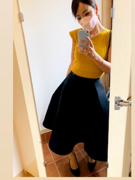 「birthdaybash」｜ゆみちょりさん（レディース・163cm）の秋コーディネート