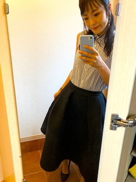 「birthdaybash」｜ゆみちょりさん（レディース・163cm）の夏コーディネート