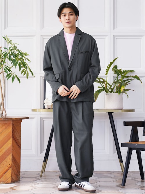 JIGGYS SHOP（ジギーズショップ） ワイドパンツ パンツ 洗える