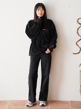 「KANGOL（カンゴール）のアイテム」を使った、JIGGYS SHOP PRESSさん（レディース・162cm）の冬コーディネート