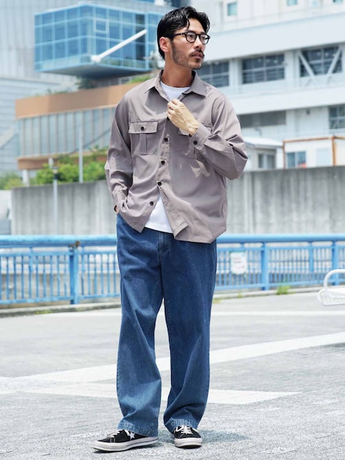 セール】長袖サファリシャツ（シャツ/ブラウス）｜JIGGYS SHOP（ジギー