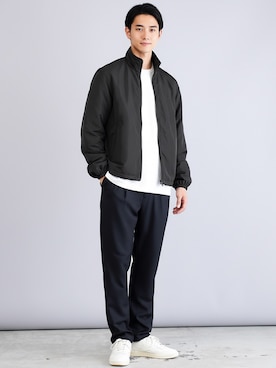 「jiggys shop（ジギーズショップ）のアイテム（ブルゾン）」を使った、JIGGYS SHOP PRESSさん（メンズ・180cm）の秋コーディネート