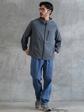 「アイテム（マウンテンパーカー）」を使った、JIGGYS SHOP PRESSさん（メンズ・180cm）の秋コーディネート