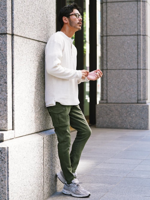 セール】ストレッチ スリム スキニー カーゴパンツ（カーゴパンツ