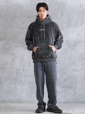 「アイテム（パーカー）」を使った、JIGGYS SHOP PRESSさん（メンズ・183cm）の秋コーディネート