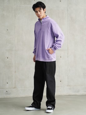 「トレーナー」｜JIGGYS SHOP PRESSさん（メンズ・183cm）の秋コーディネート