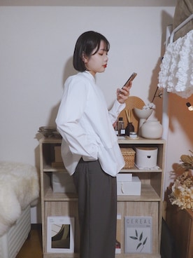 「アイテム（スニーカー）」を使った、sallyさん（レディース・161cm・20代）の冬コーディネート