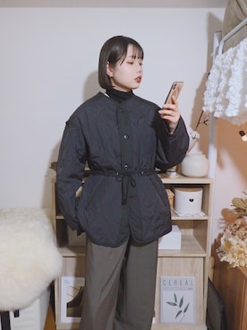 sallyさん（レディース・161cm）の冬コーディネート