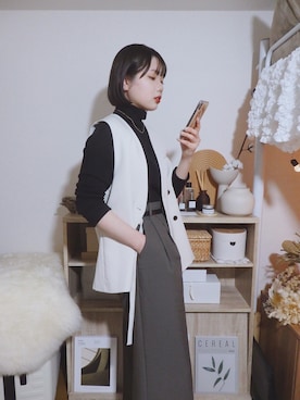 sallyさん（レディース・161cm）の冬コーディネート