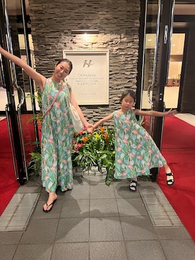 「TORY BURCH（トリーバーチ）のアイテム」を使った、Takayui  さん（レディース・159cm）の夏コーディネート