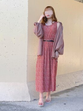 「fifth（フィフス）のアイテム（キャミソール）」を使った、ねこさん（レディース・158cm）の夏コーディネート