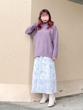 ねこさん（レディース・158cm）の春コーディネート