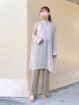 「fifth（フィフス）のアイテム（キャミソール）」を使った、ねこさん（レディース・158cm）の夏コーディネート